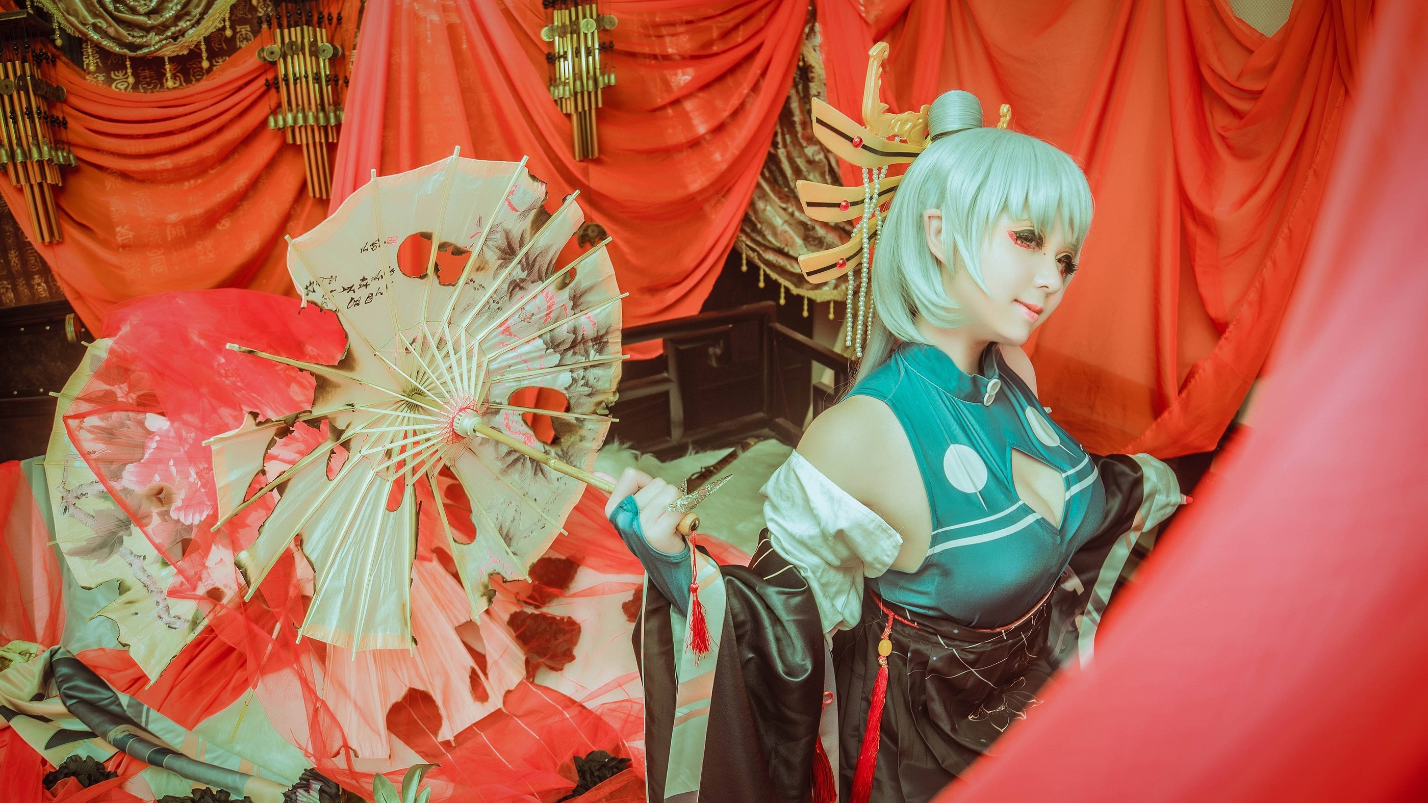 图片[1]-渊秧 – NO.008 VOCALOID-洛天依亡国祸水[14P]-XikXak